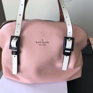 Kate Spade pink bowler bag (circa 2013).